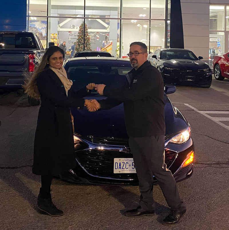 Anushya Chelvanathan | 2023 Chevrolet Malibu RS | 2023 Winner